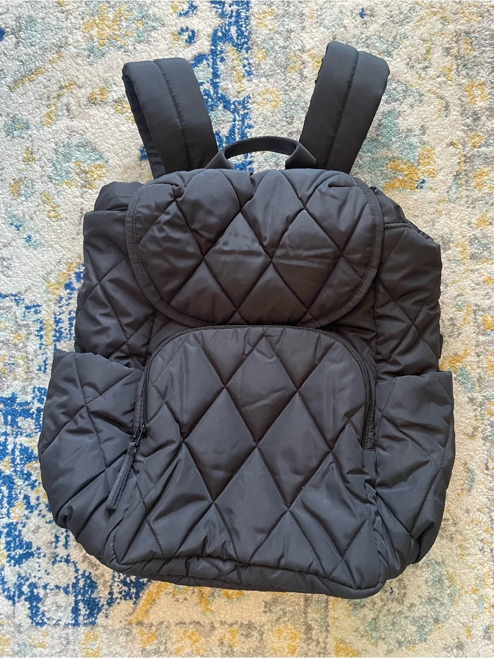 Vera Bradley Quilted Puffer Backpack